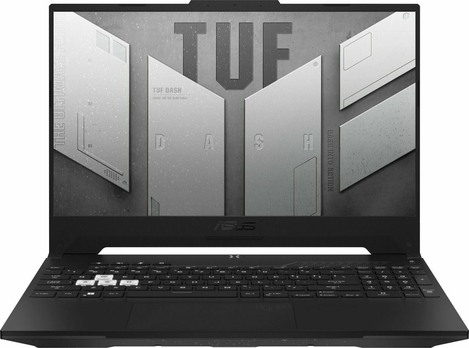 Ноутбук Asus TUF Dash F15 FX517ZR-HQ008 IPS FHD (1920x1080) 90NR0AV3-M004W0 Черный 15.6" Intel Core i7-12650H, 16ГБ DDR5, 1ТБ SSD, GeForce RTX 3070 8ГБ, Без ОС