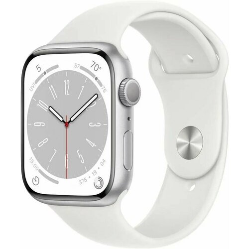Умные часы Apple Watch Series 8 45mm SM серебристые 4219900₽