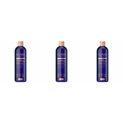 Claire Смягчающая мицеллярная вода Collagen Active Pro, 400 мл, 3 шт
