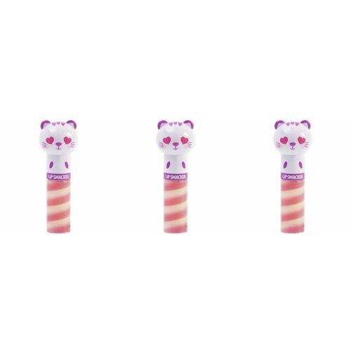 Lip Smacker Блеск для губ Lippy Pals Gloss Sweet Kiwi Kitten с ароматом киви, 8.4 г, 3 шт
