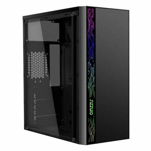 Ginzzu A370 Корпус для компьютера A370RGBWindow ginzzu a370 rgb window