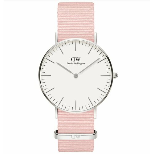 фото Наручные часы daniel wellington часы наручные daniel wellington dw00100316, розовый, серебряный