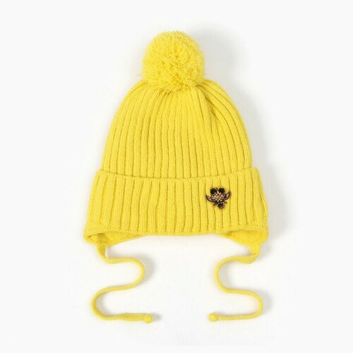 Шапка детская А52169 цвет желтый р 52-54 1971₽