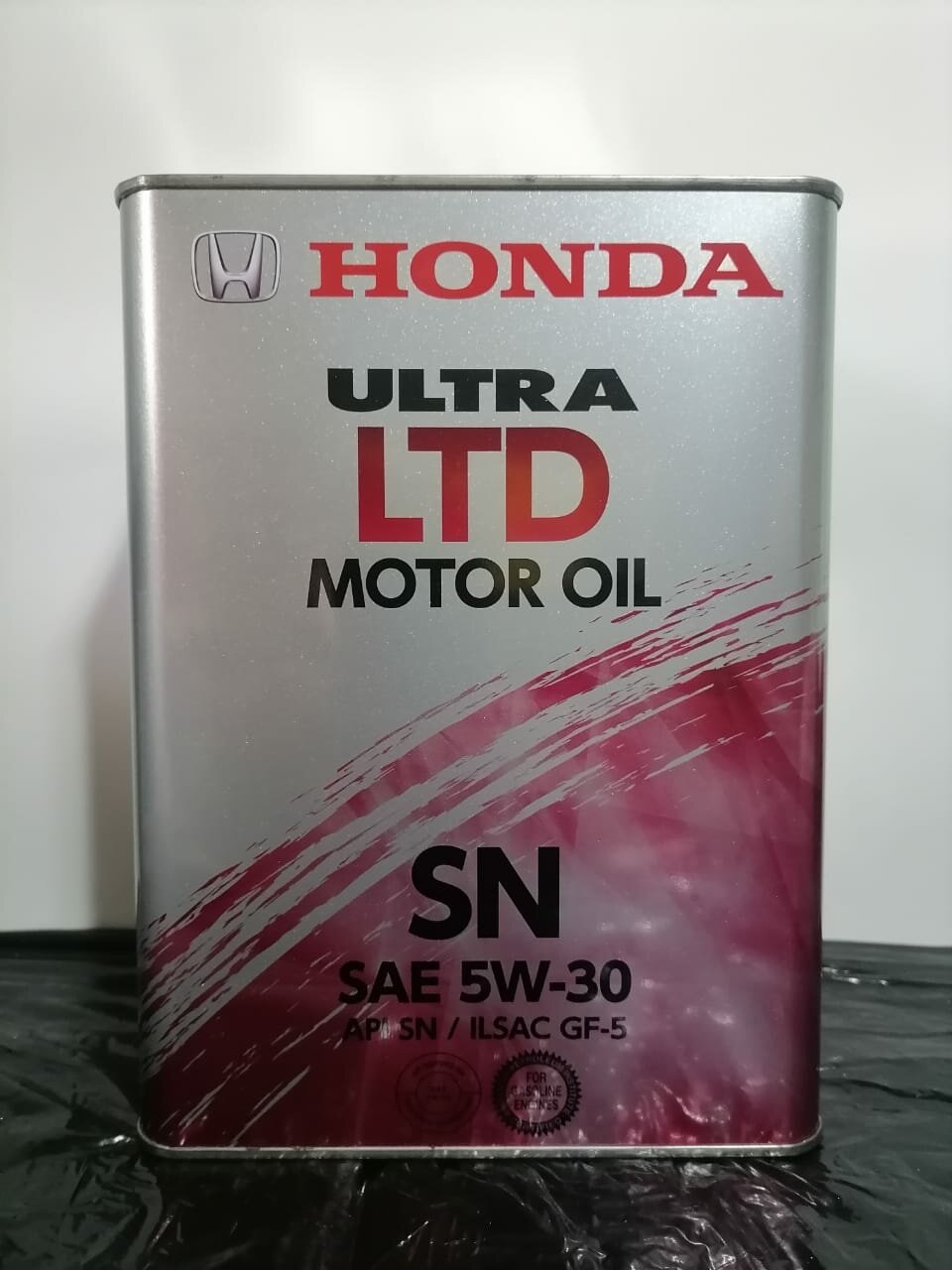 Масло моторное Honda Ultra LTD-SN 5W-30, 4л, арт. 08218-99974