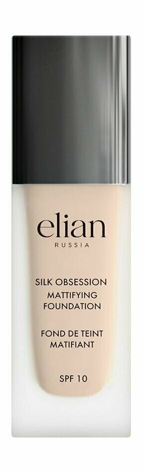 Матирующий тональный крем 12 Crme Elian Russia Silk Obsession Mattifying Foundation SPF 10