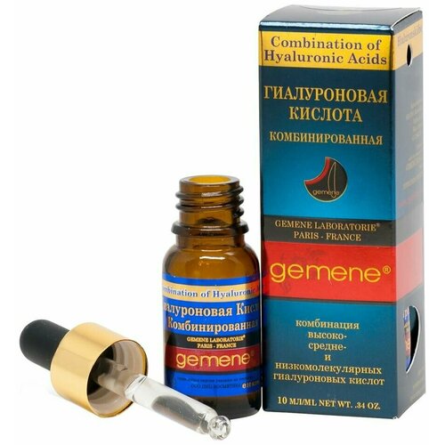 Гиалуроновая кислота Gemene Комбинированная 10мл х 3шт