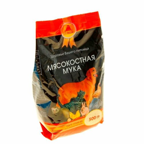 Мясокостная мука Премиум, 500 г (комплект из 8 шт) мясокостная мука зоофабрика 500 г