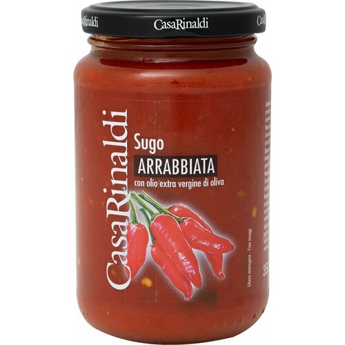 Соус Casa Rinaldi Аррабьята томатный пикантный 350г 3 шт