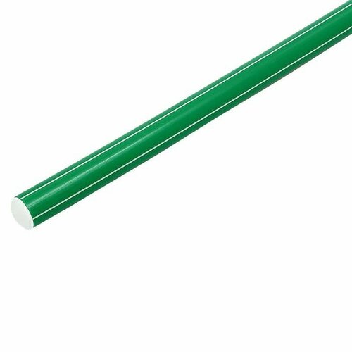 фото Палка гимнастическая 90 см, цвет зелёный (комплект из 8 шт) соломон
