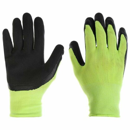 Перчатки рыболовные резиновые цвет лайм комплект из 14 шт 2434₽