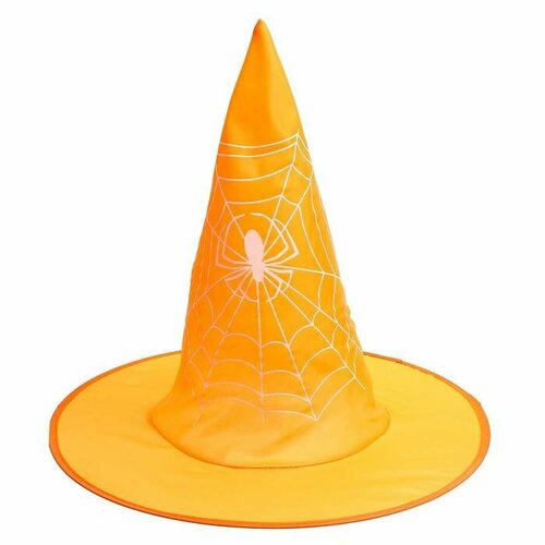 фото Карнавальная шляпа «паук», цвет оранжевый (комплект из 8 шт) страна карнавалия
