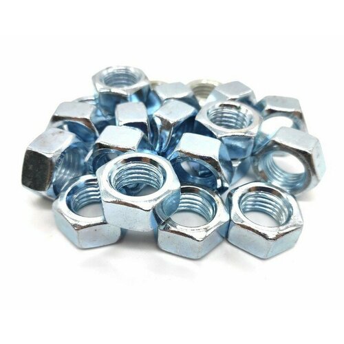 Гайки шестигранные (цинк) ГОСТ 5915 М16( упаковка 5 шт)