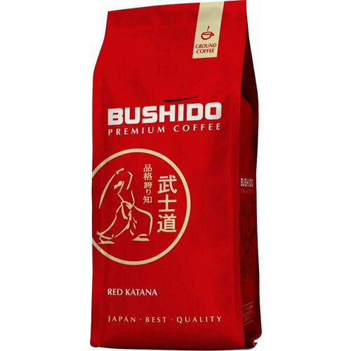 Кофе молотый Bushido Red Katana 227г 1шт