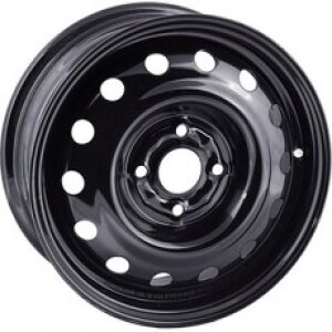 Стальной колесный диск Trebl 8125 6x15/4x114.3 D67.1 ET46 Black