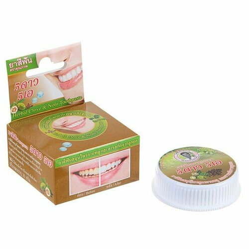 Зубная паста 5 Star Cosmetic с травами и экстрактом нони, 25 г (комплект из 7 шт)