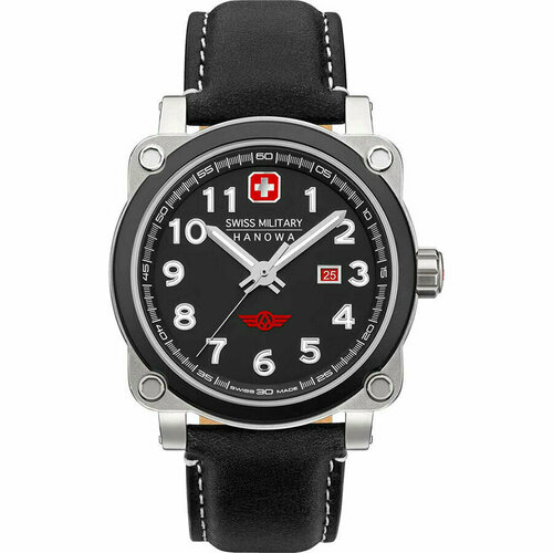 фото Наручные часы swiss military hanowa mission, черный