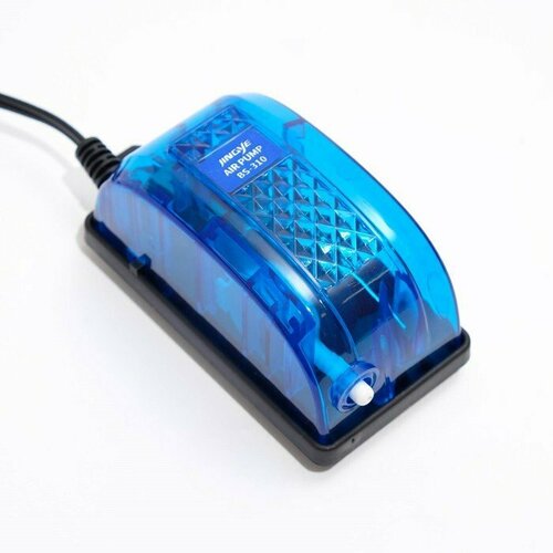 Компрессор воздушный JINGYE BS-310 прозрачный корпус 3 лмин 25 Вт комплект из 3 шт 254100₽