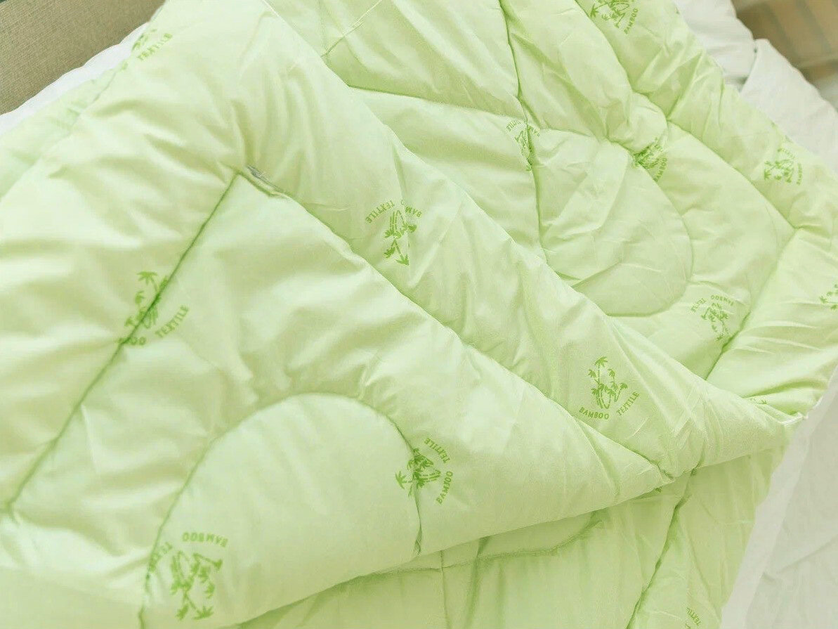 EZZY Уютный текстиль Одеяло 1.5-спальное 140х205см с бамбуковым волокном