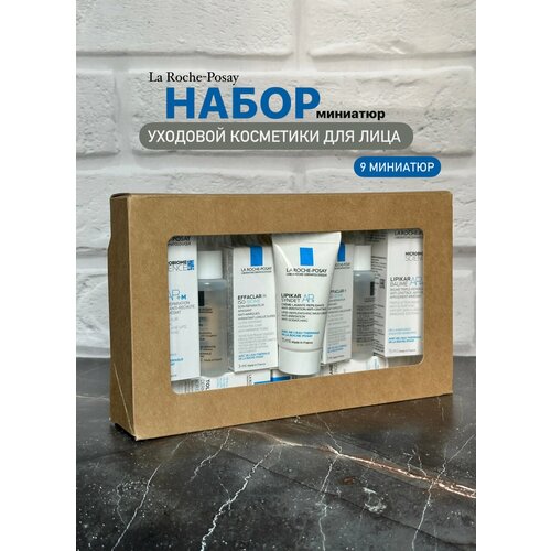 Подарочный набор миниатюр La Roche Posay из 9 миниатюр