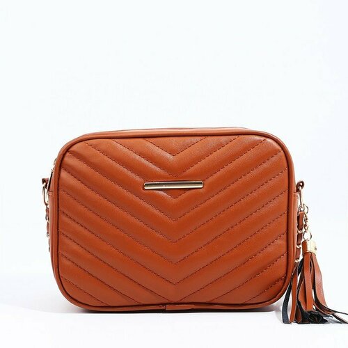 фото Сумка кросс-боди , коричневый нет бренда