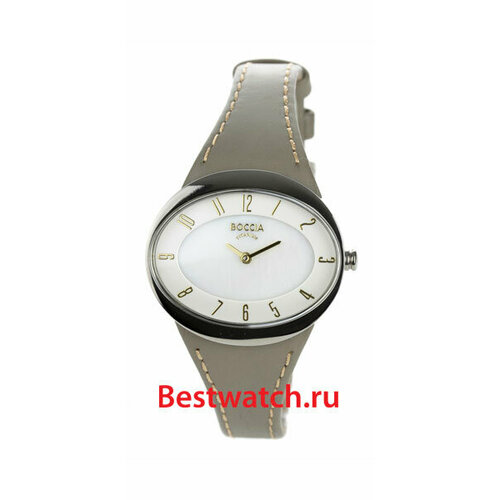 Наручные часы BOCCIA 3165-17, перламутровый наручные часы boccia 3165 15 серый
