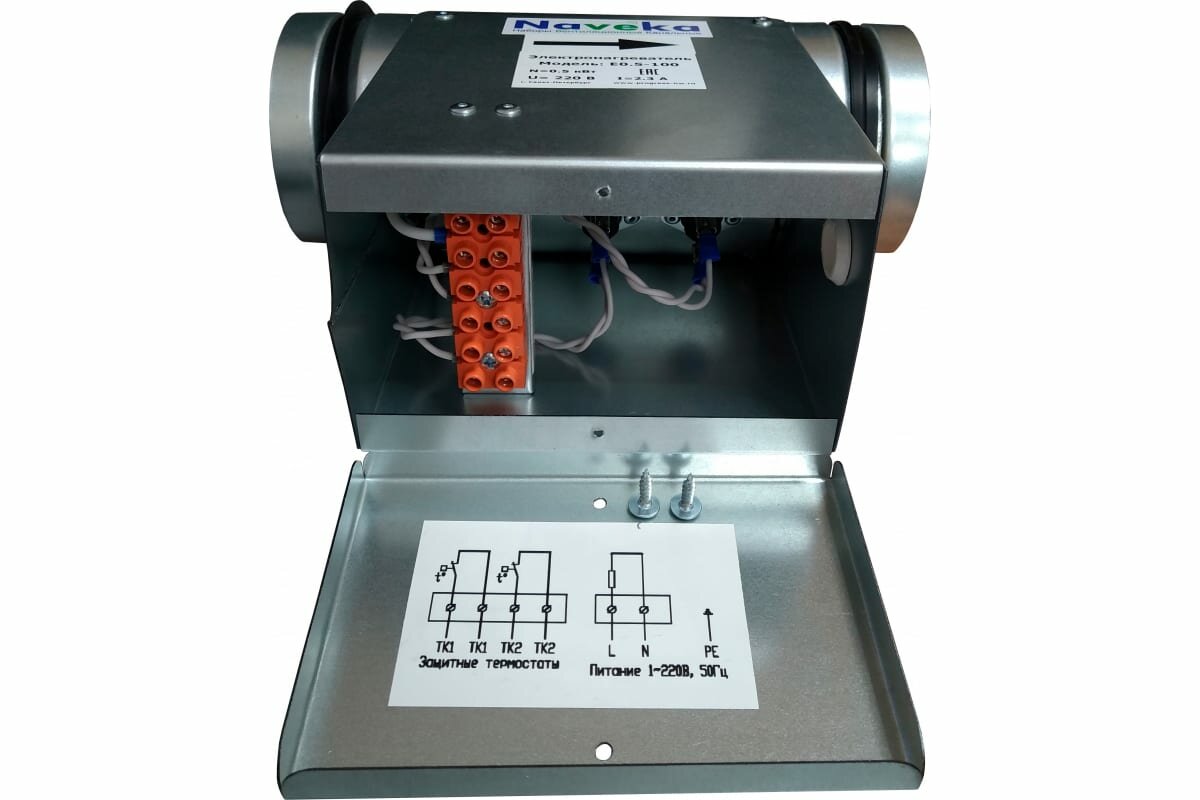 Электронагреватель E 1.5-125 (220В; 6.8А) Naveka F0000039378 - фотография № 9