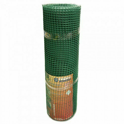 Сетка садовая квадратная 15х15 1.0м х 10м зеленая Гидроагрегат Зеленый луг бюджет