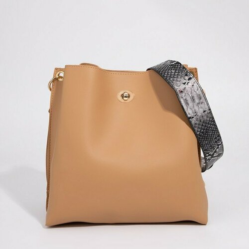 фото Сумка тоут , коричневый нет бренда