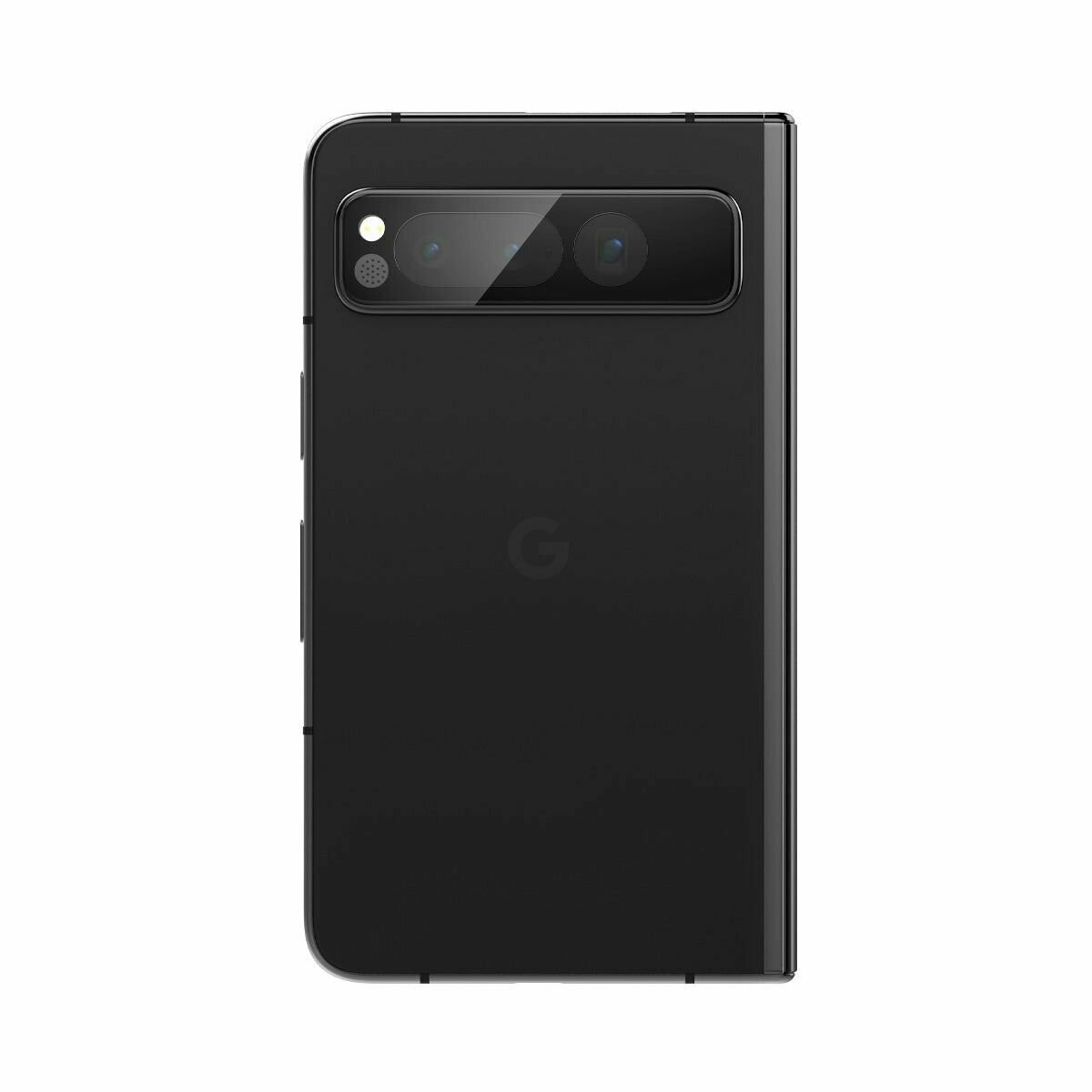 Защитное стекло для камеры Spigen на Google Pixel Fold (AGL06207) Glas.tR EZFit Optik Lens 2 шт / Спиген стекло для Пиксель Фолд, прочное, олеофобное покрытие, черное — фото 1