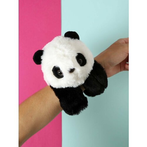 Мягкая игрушка панда браслет на руку