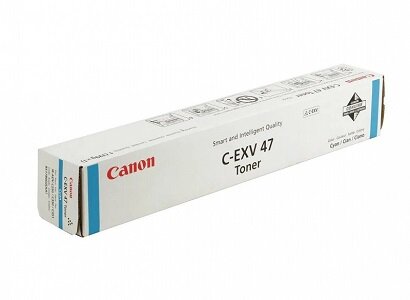 Тонер-картридж Canon iR Adv C250i/C255i/C350i/C351i/C355i (C-EXV47C) Cyan, 21.5K (ELP Imaging®)