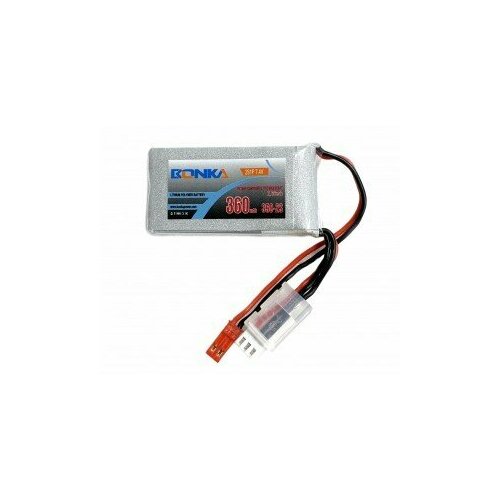 Аккумулятор LiPo Bonka 360мАч 35C 7.4V BK-360-35-2S