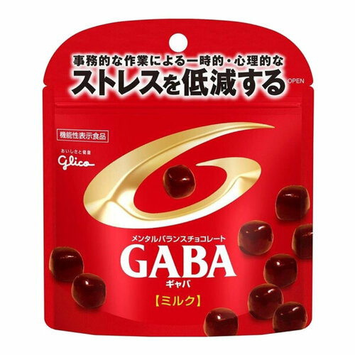 Молочный шоколад Gaba Glico, 51 г