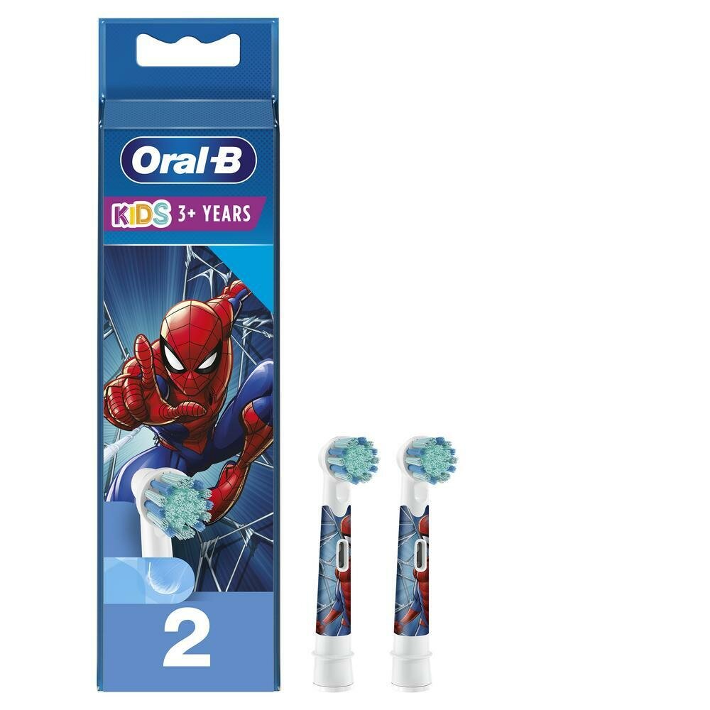 Насадки для зубных щеток ORAL-B Kids EB10S 2K Spider-man (2 шт)