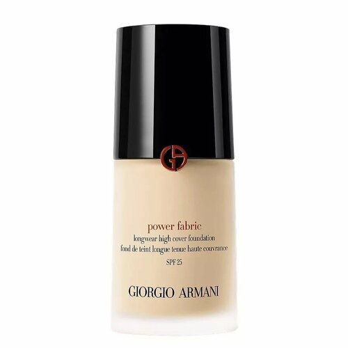 GIORGIO ARMANI Power Fabric Тональный крем для лица стойкий SPF 25, 30 мл, 3.25