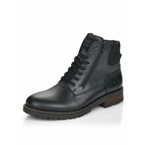 фото Ботинки rieker, размер 44, черный