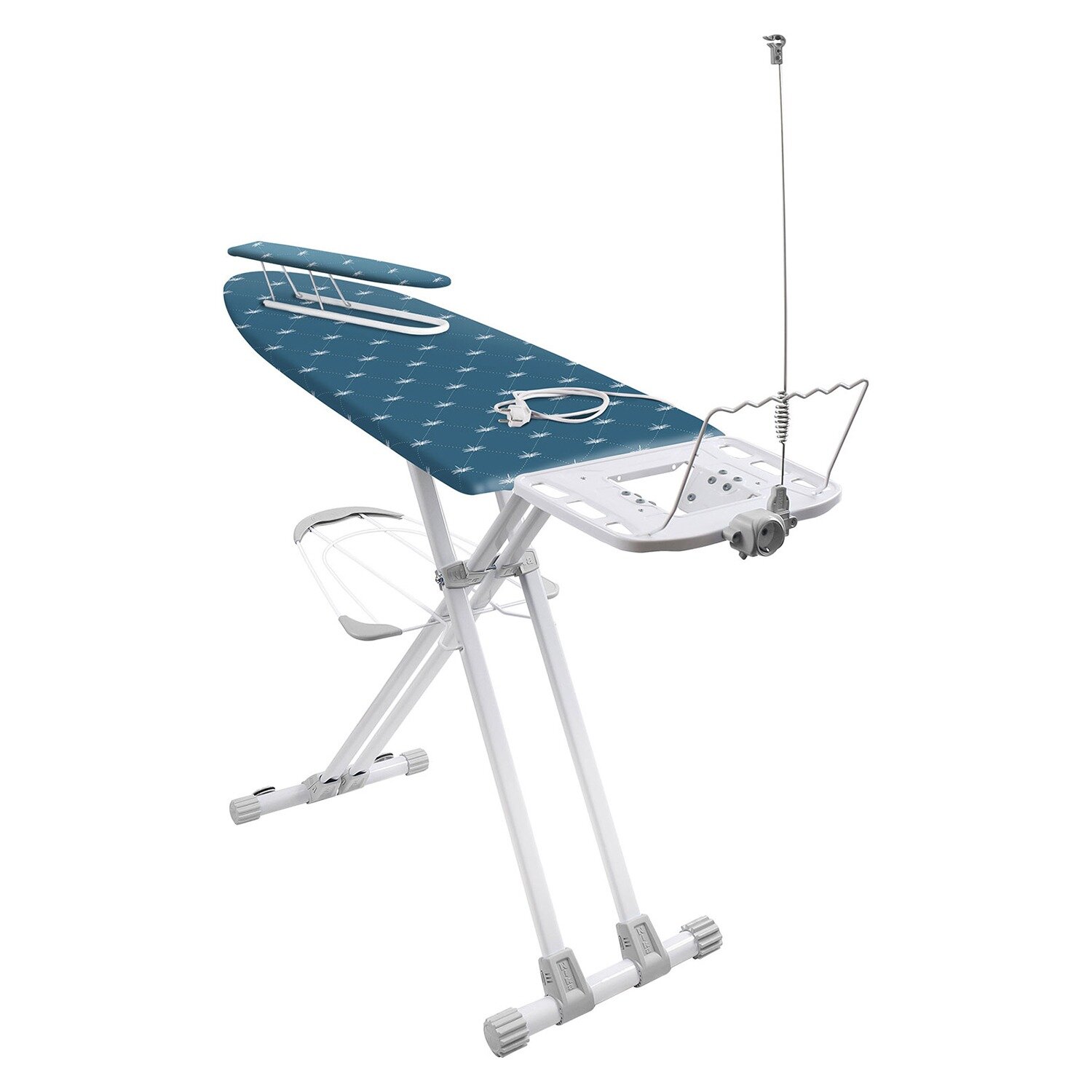 фото Гладильная доска Nika Валенсия 2 НВ2Т/5 со стрекозами синий