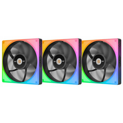 Вентиляторы для корпуса THERMALTAKE TOUGHFAN 14 RGB CL-F136-PL14SW-A (3-Fan Pack) черный