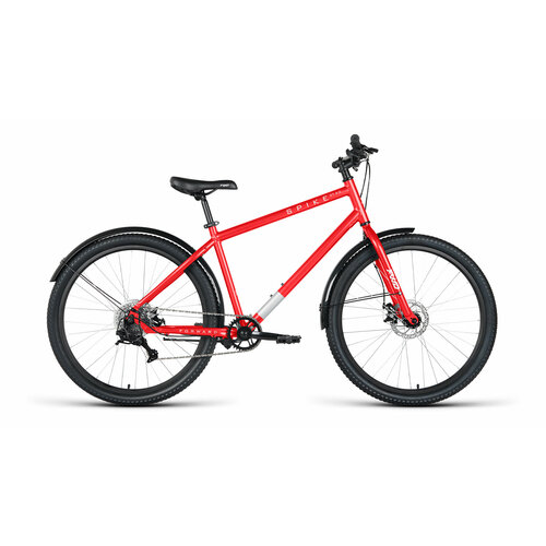 Велосипед FORWARD SPIKE 275 D 275 8 ск рост 18 2023 красныйбелый 2569000₽