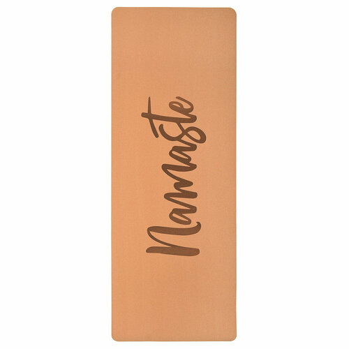 фото Коврик для йоги пробковый big namaste lite 183*68*0,45 см yogatops
