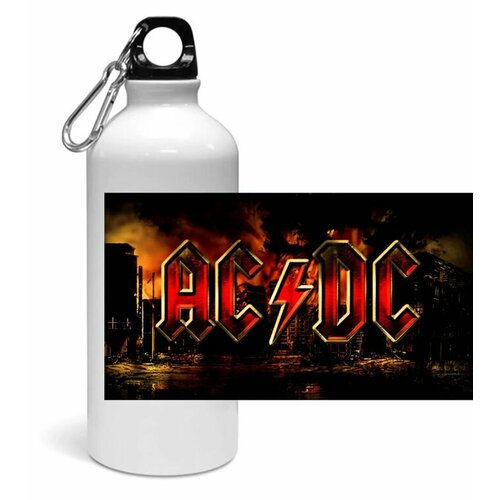 фото Спортивная бутылка ac/dc, эй-си/ди-си №6 migom