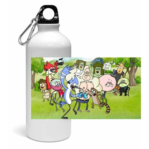 фото Спортивная бутылка regular show, обычный мультик №6 migom