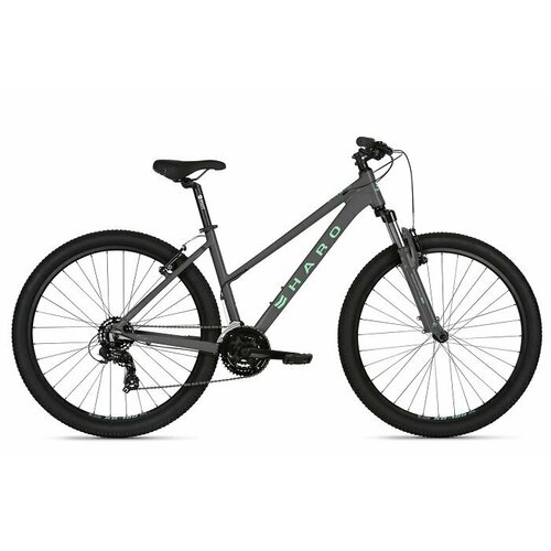 фото Велосипед haro flightline one 27.5 st 17" matt black/turquoise 27.5"