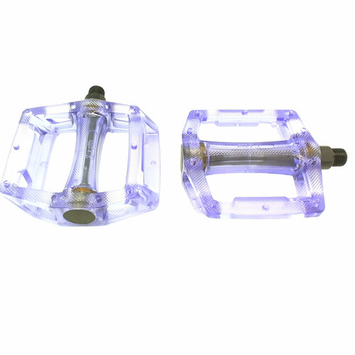фото Kamigawa педали z-0911 полимерные прозрач. фиолет.
