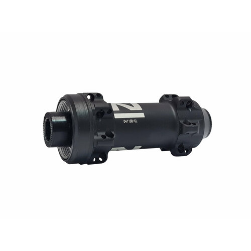 фото Novatec втулка перед. d411sb-cl, 24h/14g, 12x100мм, мат. чёр.