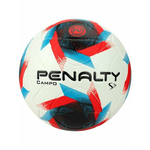 Мяч футб. PENALTY BOLA CAMPO S11 R2 XXIII, 5213461610-U, PU, термосшивка, бел-красн-синий гетры penalty синий