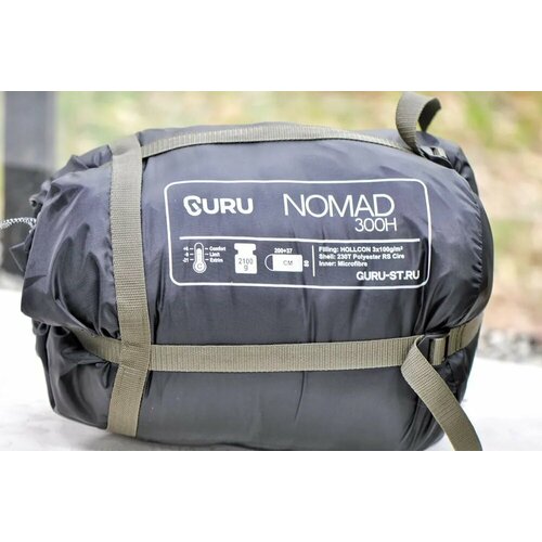 Спальный мешок GURU Nomad (цвет Зеленый)