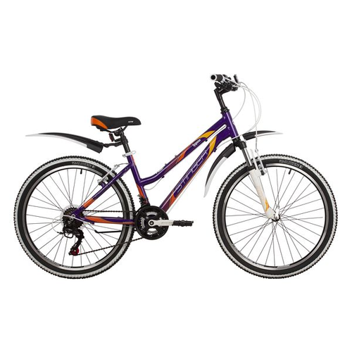 фото Велосипед stinger 24" laguna фиолетовый, алюминий 14"