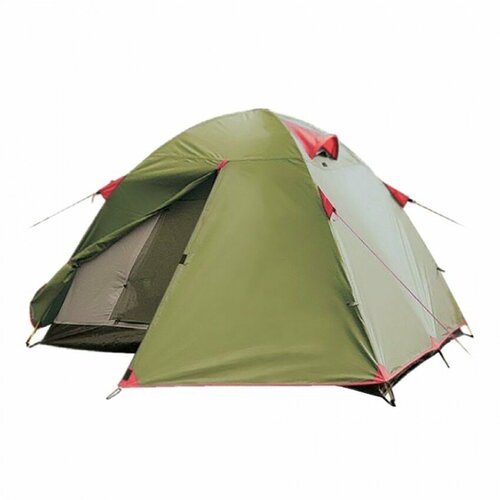 Палатка Tramp Lite Tourist 3 TLT-002 зеленый палатка туристическая mirage 4 размер 450 х 210 х 190 см 4 местная двухслойная