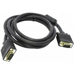 EXEGATE кабели EX169516RUS Кабель монитор - SVGA card 15M -15M 10м 2 фильтра позолоченные разъемы, экранирование